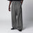 Grey wide-leg trousers in wool blend