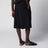 Bermuda ample noir en laine