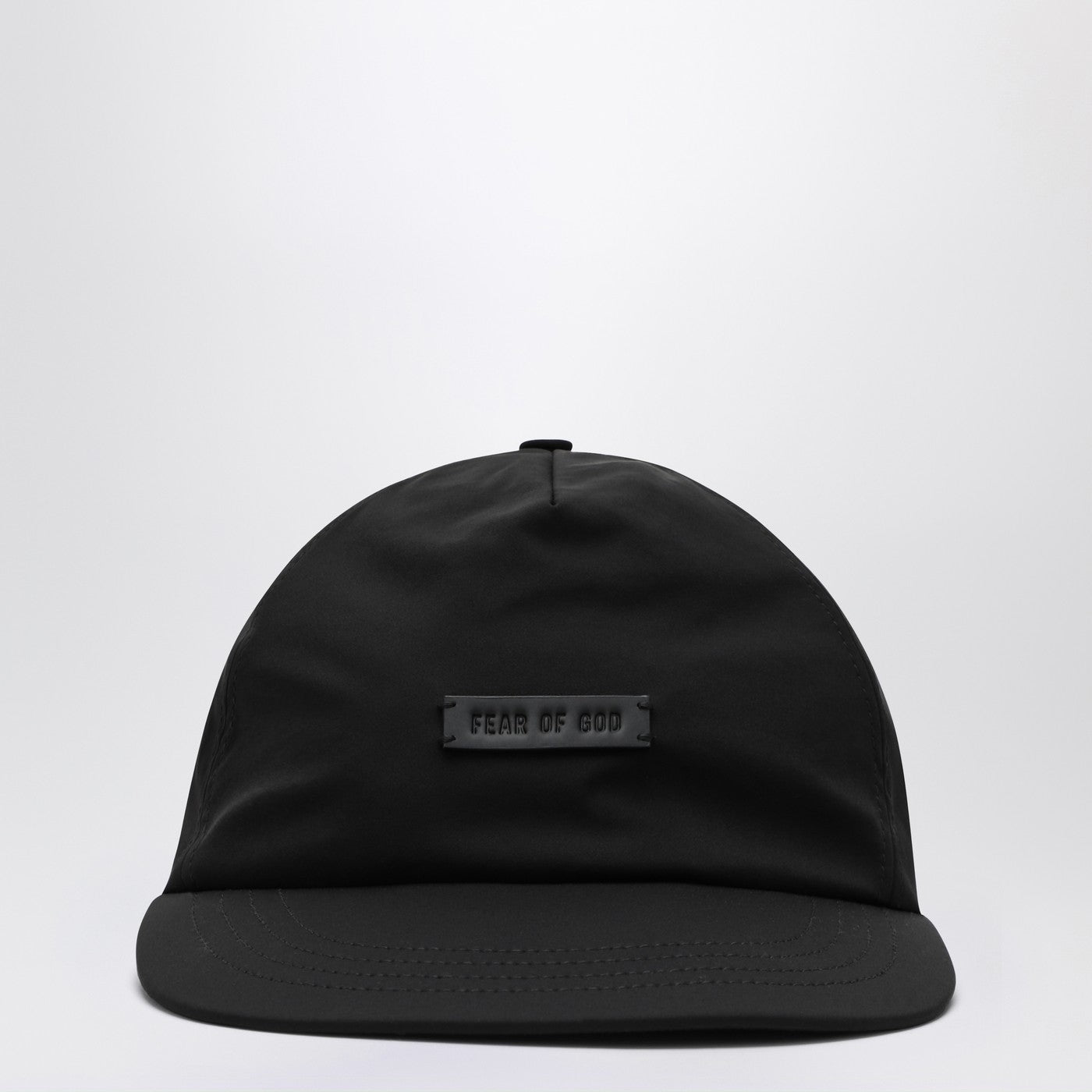 Casquette de baseball noire en nylon