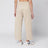 Pantalone beige in misto seta