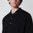 Black Finchley polo in cotton