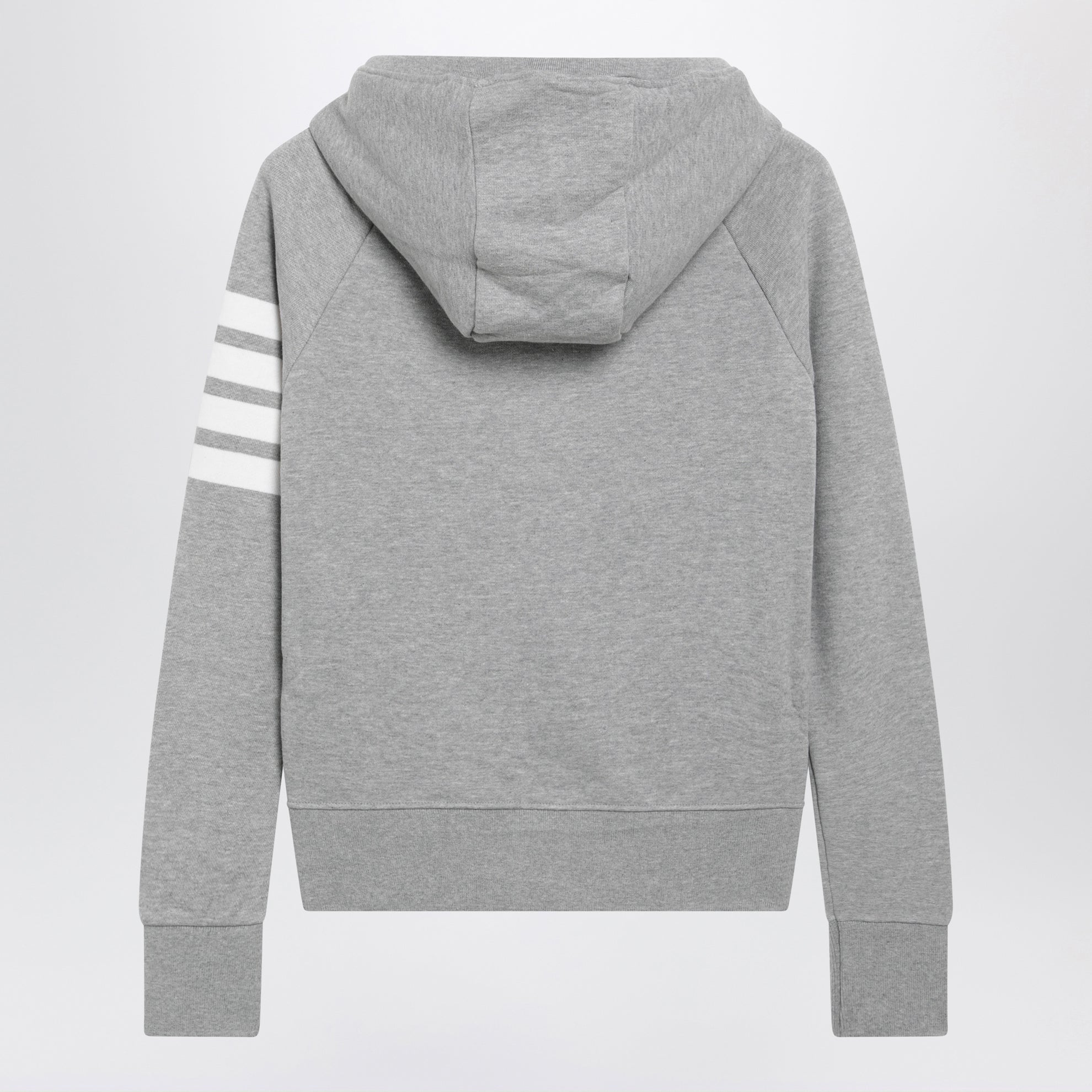 Hellgraues klassisches Loopback-Baumwoll-Sweatshirt