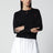 Ami De Coeur cardigan in black wool