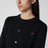 Ami De Coeur cardigan in black wool