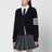 Navyfarbener Anchor 4-Bar Cardigan aus Wolle