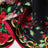 Foulard 50x50 en twill de soie rose bord chaînes