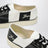 Sneakers Les Fefe in canvas bianco/nero