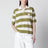 Ami de Coeur striped cotton knit polo shirt