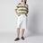 Ami de Coeur striped cotton knit polo shirt