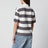 Ami de Coeur striped cotton knit polo shirt