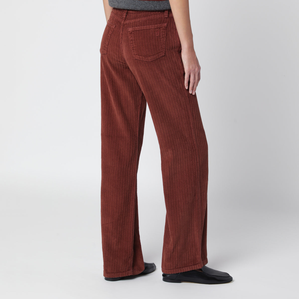 France Brown 21 Cordhose