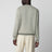 Pullover in Creme-Melange aus Kaschmir und Seide
