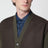 Dark green Breia cardigan in wool and cashmere