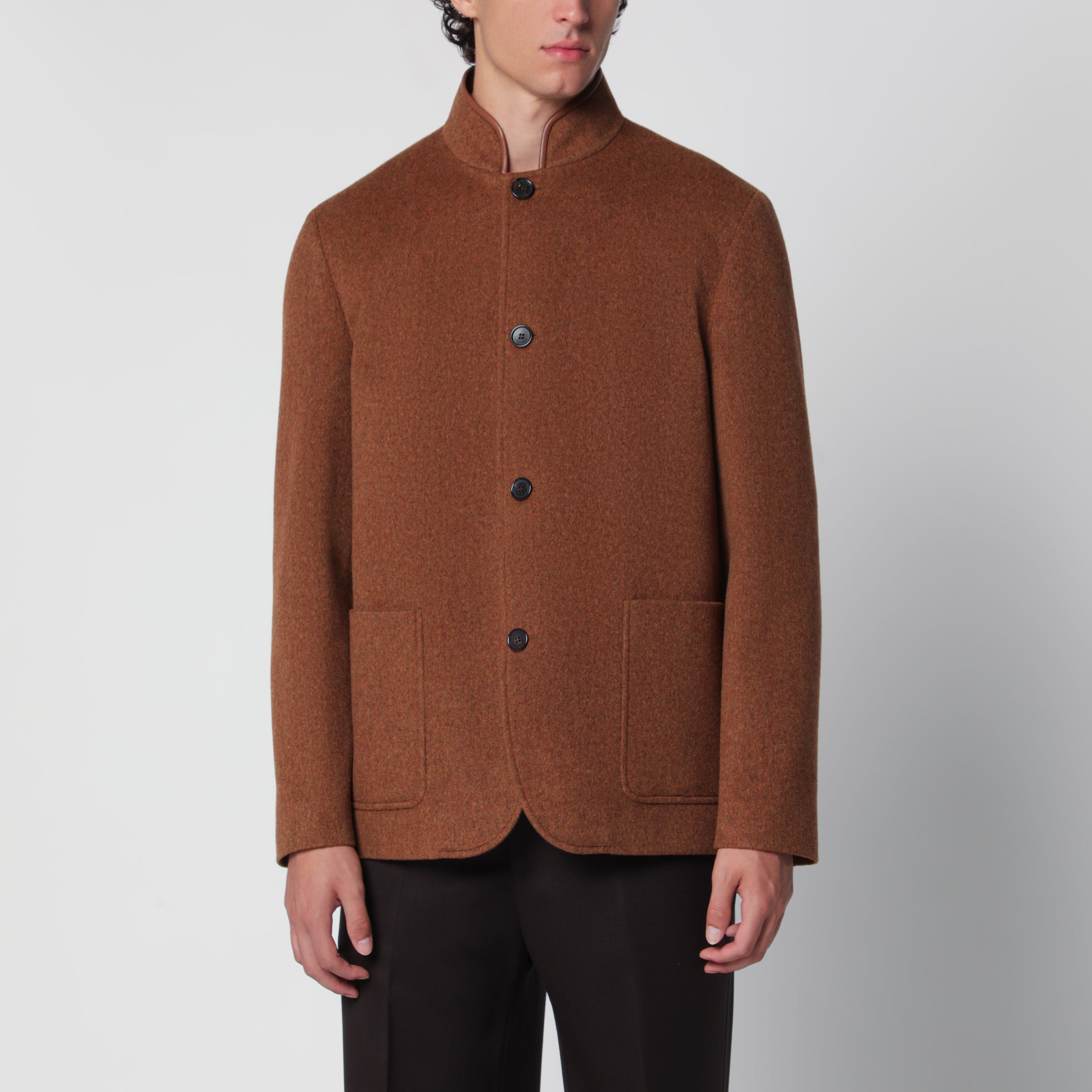 Loro Piana Spagna Iris Bronze Cashmere Jacket | TheDoubleF