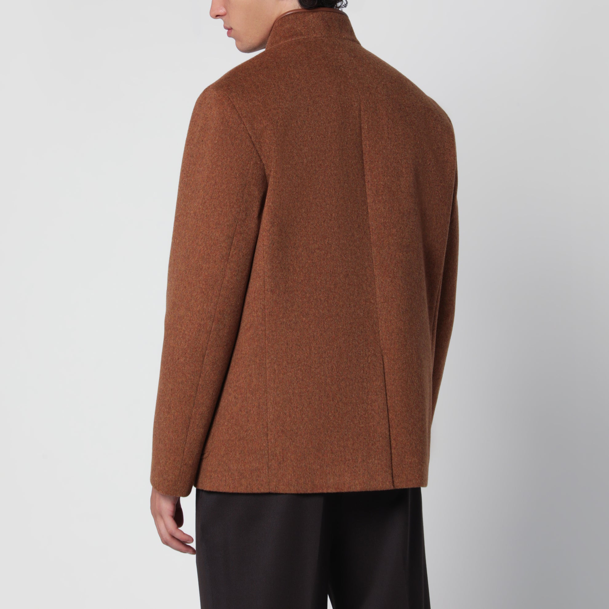 Spagna Iris Bronze Cashmere Jacket
