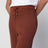 Pantalone Viera rosso in cotone e cashmere
