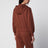 Brown cotton hoodie