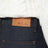 Classic dark denim jeans