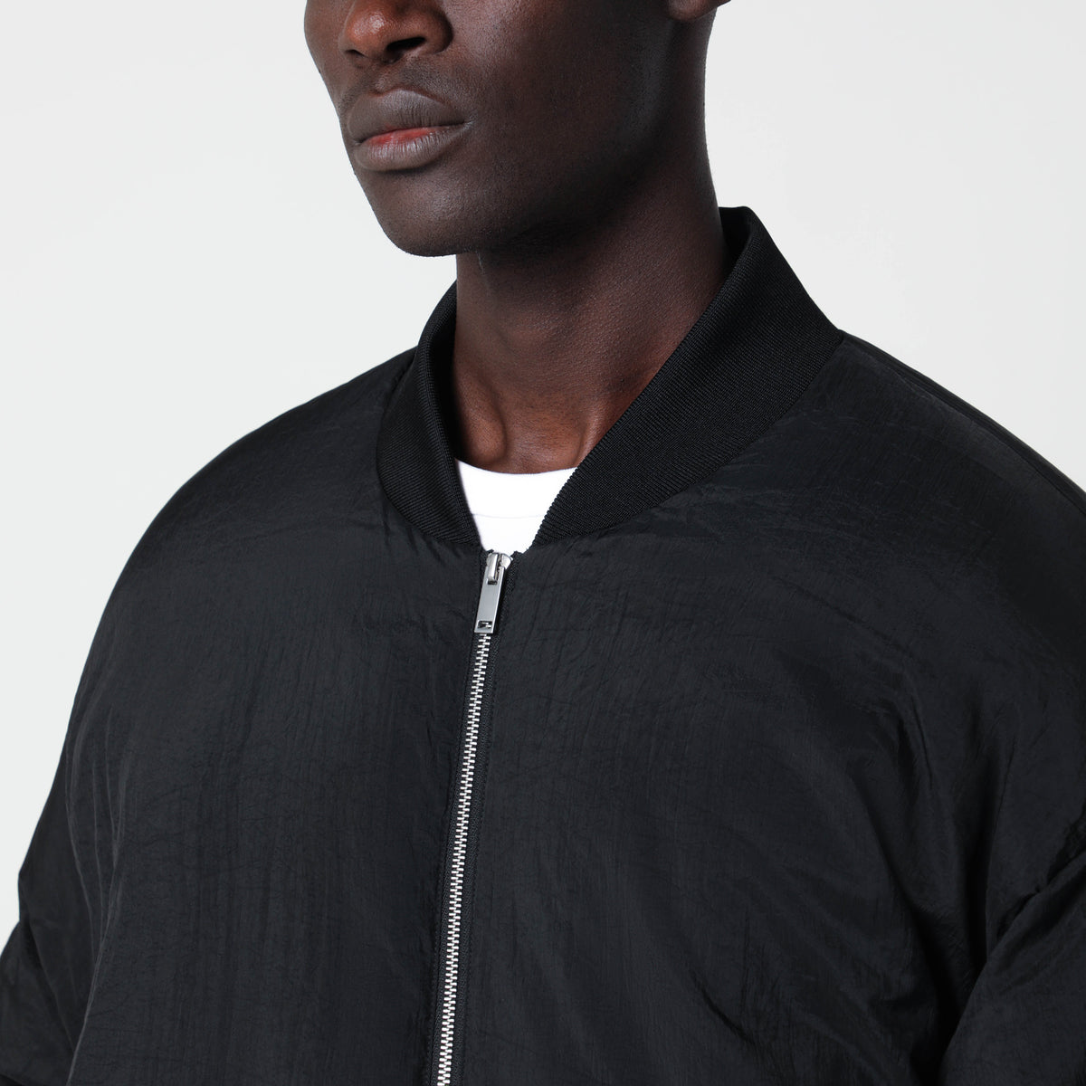 Bomber Frye nero in nylon