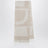 Sciarpa in cashmere bicolore in jacquard beige