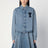 Jeansbluse Ami De Coeur aus Denim
