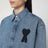 Jeansbluse Ami De Coeur aus Denim