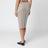 Beige sequin midi skirt