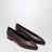 Ballerines Rebecca marron en cuir