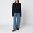 Ami De Coeur sweatshirt in black/cream cotton