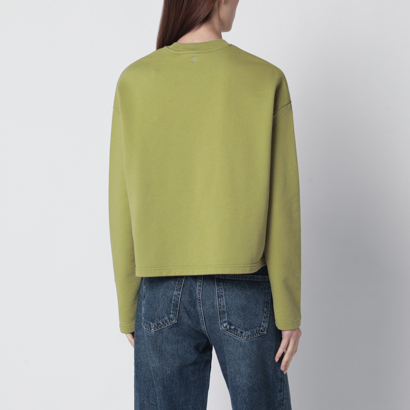 Ami de Coeur matcha green sweatshirt