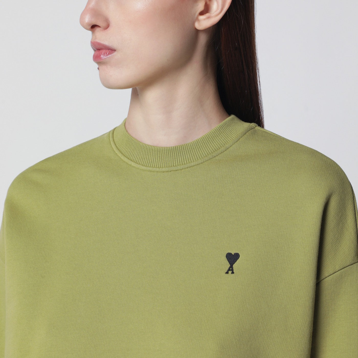 Ami de Coeur matcha green sweatshirt