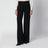 Pantaloni Double Pinch neri in lana vergine