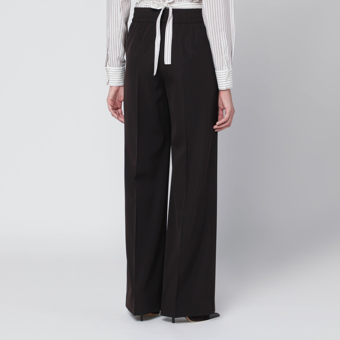 Pantalon marron en laine