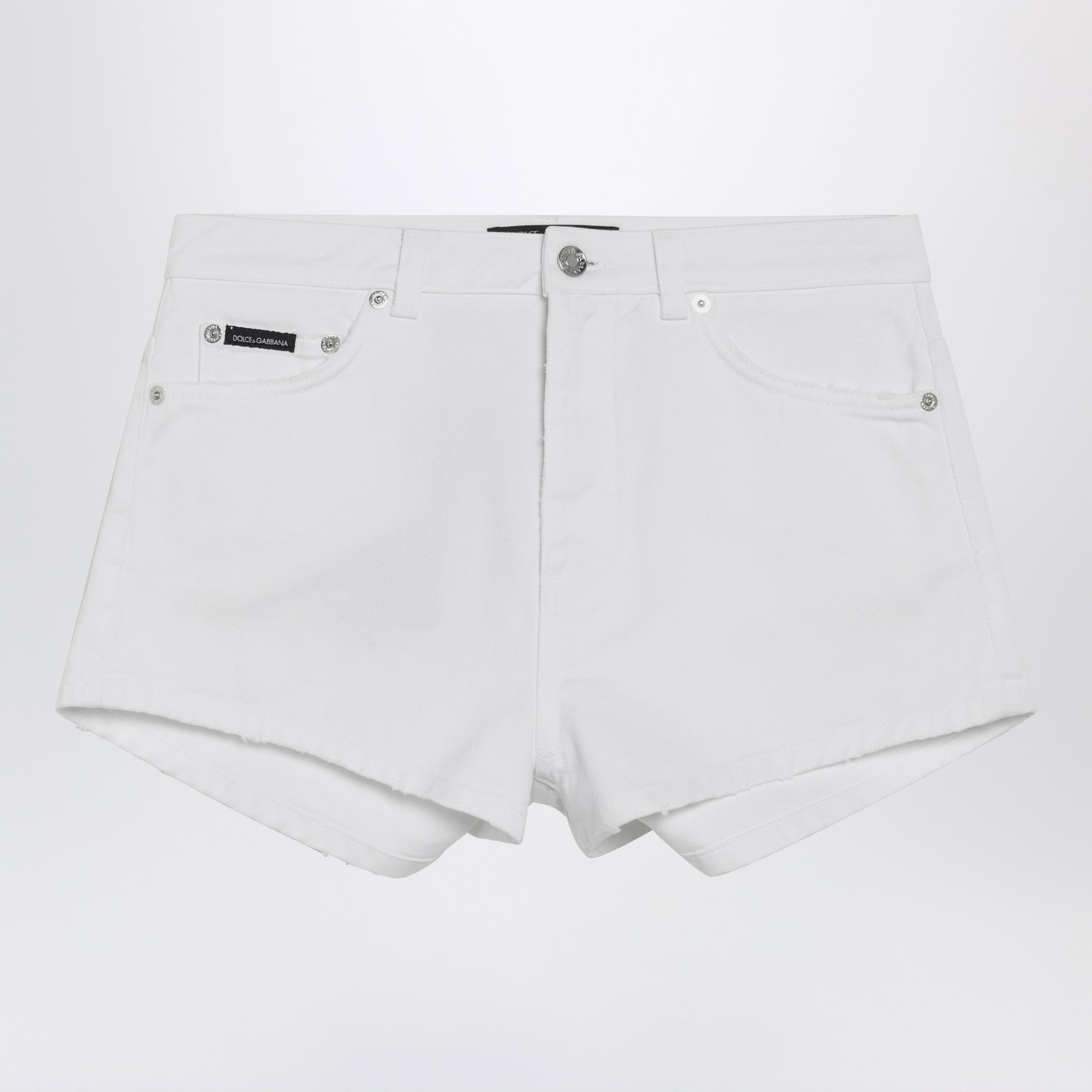 Shorts in denim in cotone