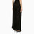 Pantalon palazzo noir en viscose