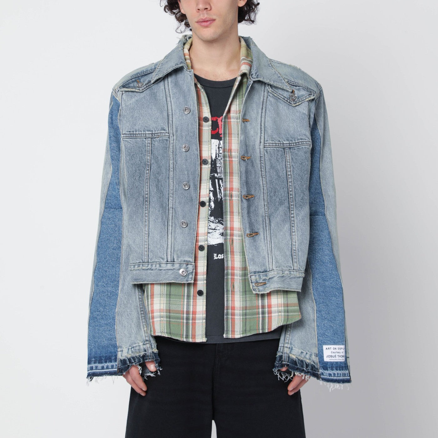 Indigoblaue Denimjacke