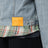 Indigoblaue Denimjacke