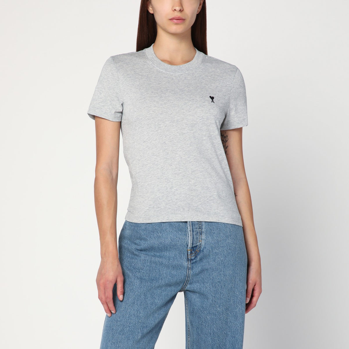 T-shirt Ami De Coeur gris