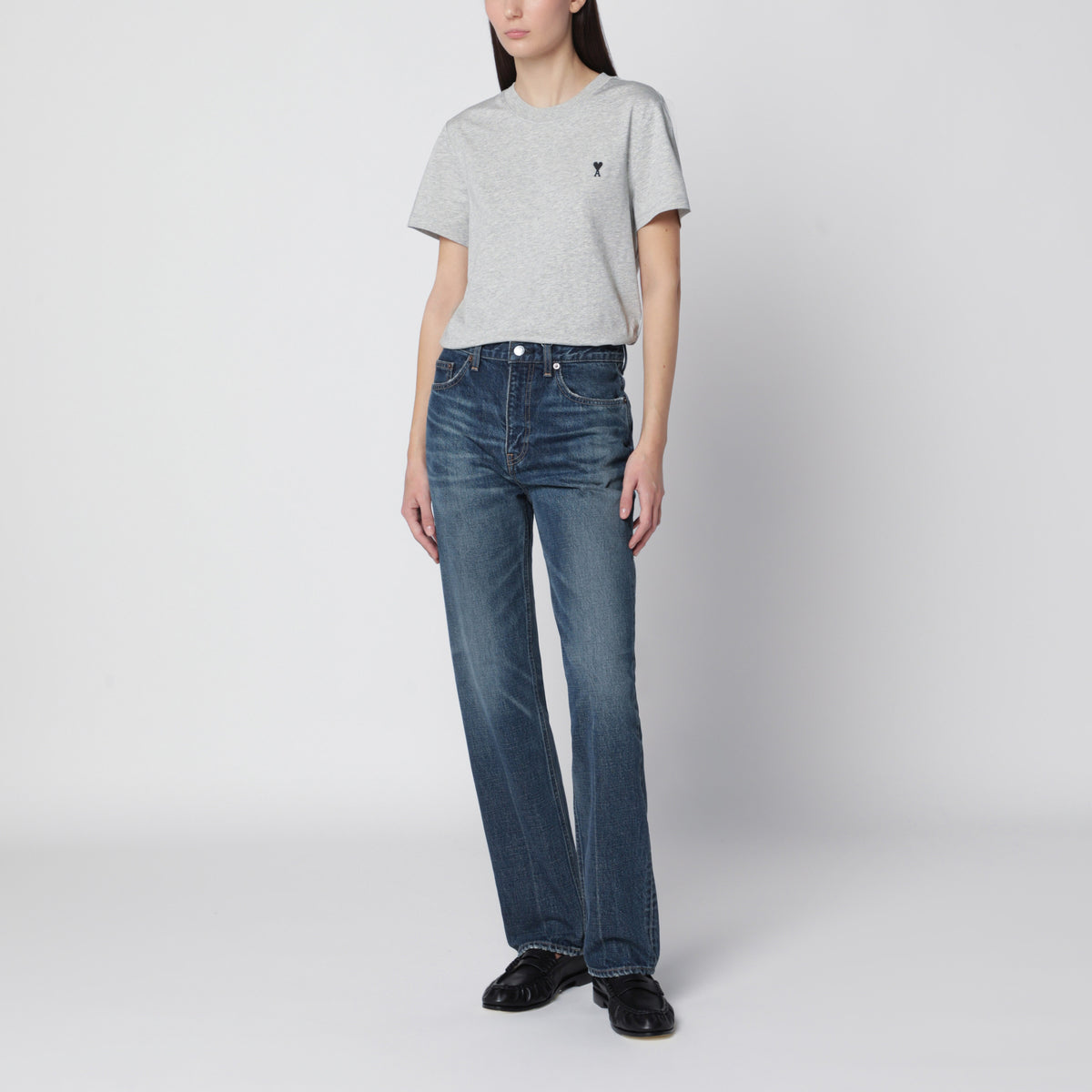 Grey Ami De Coeur T-shirt