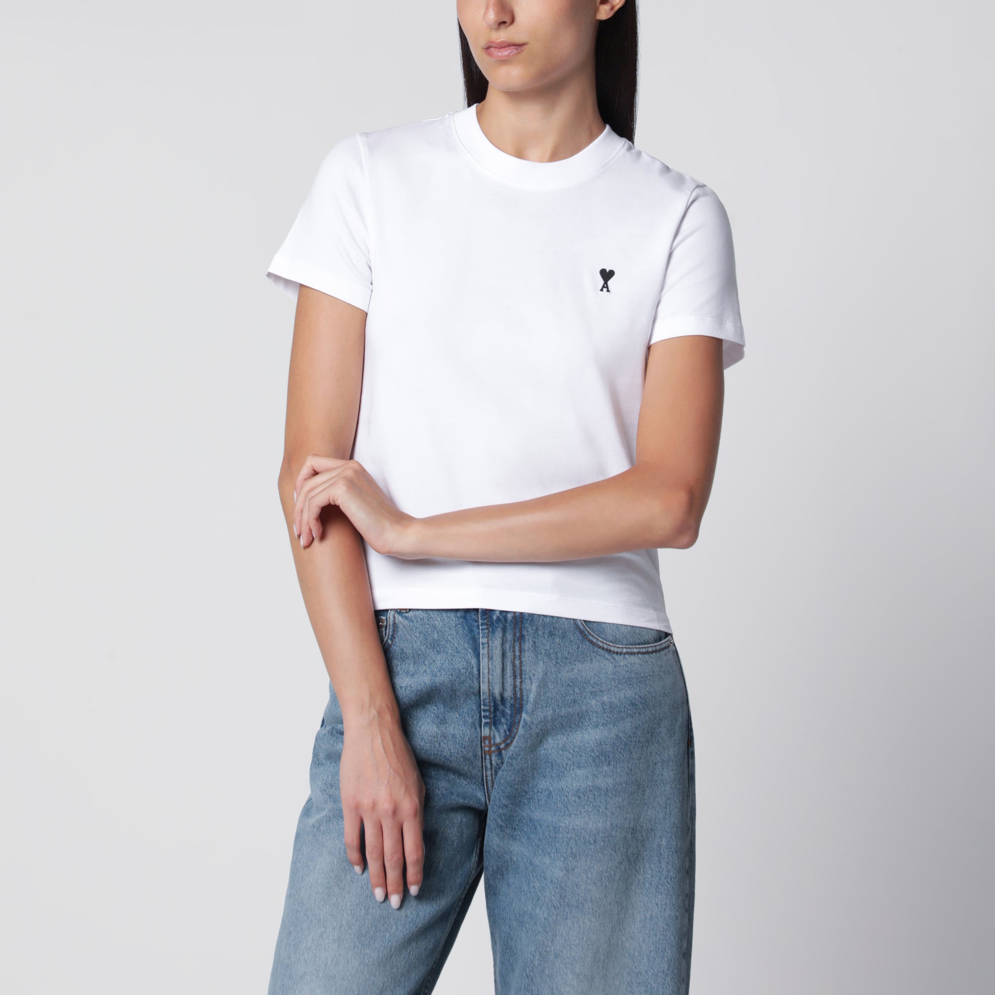 T-shirt Ami De Coeur bianca