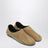 Slipper Floor beige in pelle scamosciata