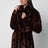 Brown Beth coat with belt