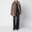 Brigitte coat in wolf-effect faux fur