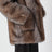Brigitte coat in wolf-effect faux fur