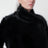 Schwarze Jackie Jacke aus Kunstpelz