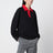 Polo oversize noir/rouge en coton