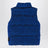 Elektrisch blauer Reißverschlussgilet