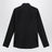 Camicia tuxedo Fit Gold in popeline di cotone nera
