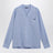 Camicia Vanity in tessuto rigato froissé multicolore