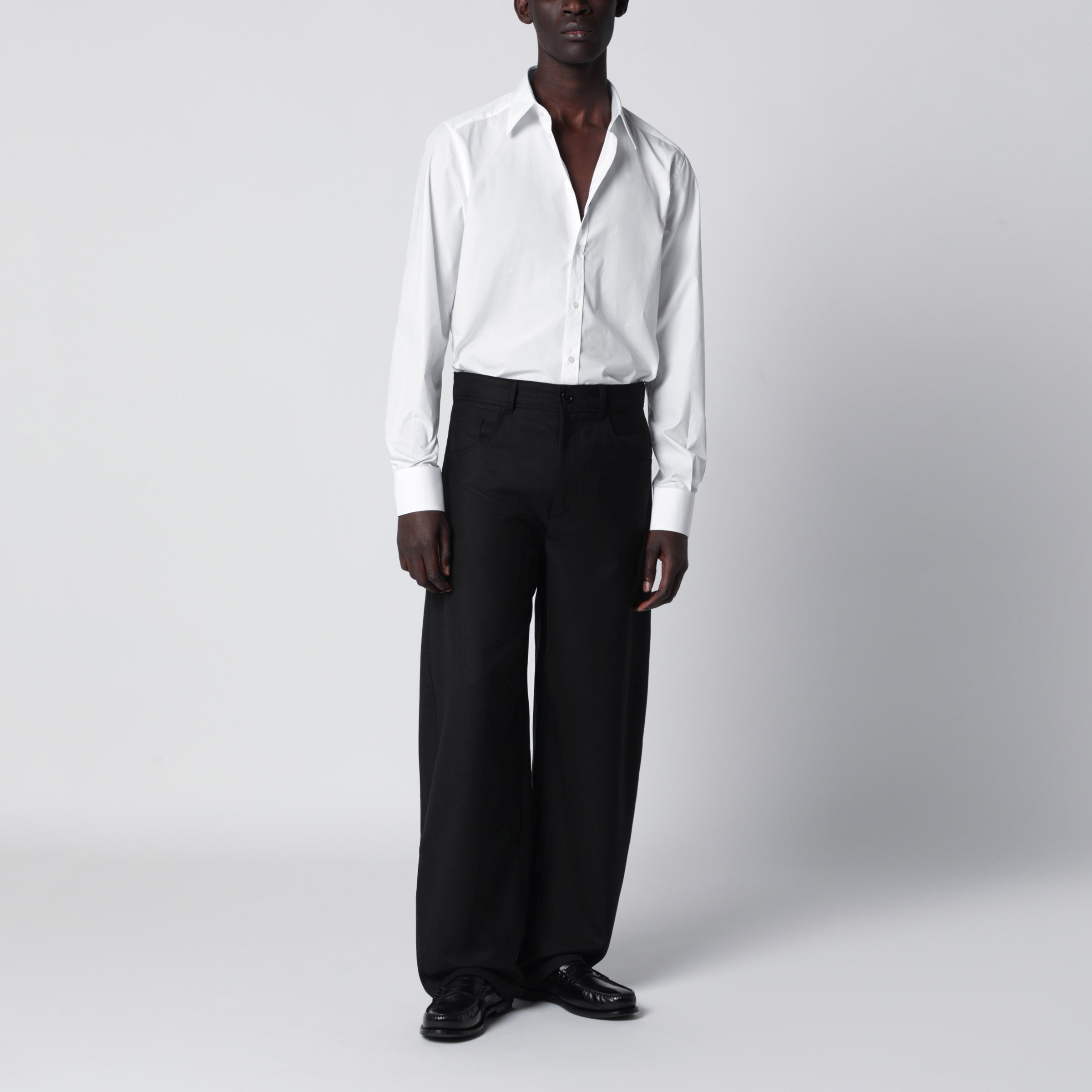 Dolce&Gabbana Martini white cotton poplin shirt | TheDoubleF
